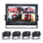 9inch Monitor DVR Driving Video Recorder for RV Truck Bus+4 Rear View Backup Camera