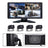 10.36inch Monitor DVR Driving Video Recorder Key for RV Truck Bus + 4 Backup Camera