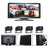 10.36inch Monitor DVR Driving Video Recorder Key for RV Truck Bus + 4 Backup Camera