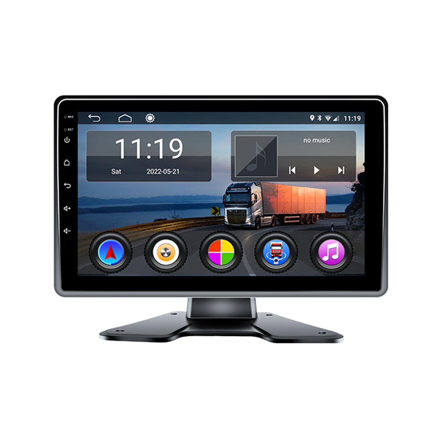 10.1inchMonitor DVR Driving Video Recorder Touch Screen GPS for RV Truck Bus Camera