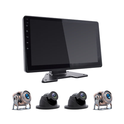 10.1inchMonitor DVR Driving Video Recorder Touch Screen GPS for RV Truck Bus Camera