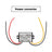 Waterproof DC-DC Converter 24V 36V 48V Step Down to 12V Power Supply Module, 3A