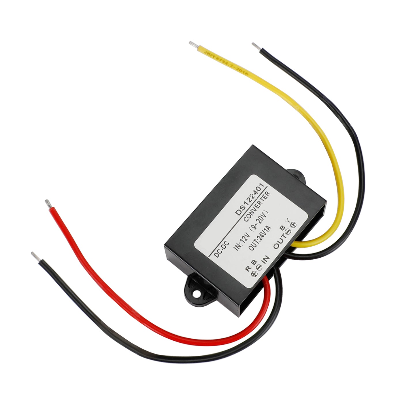 Waterproof DC-DC Boost Step-Up Converter 12V To 24V 1A Car Power Supply Module