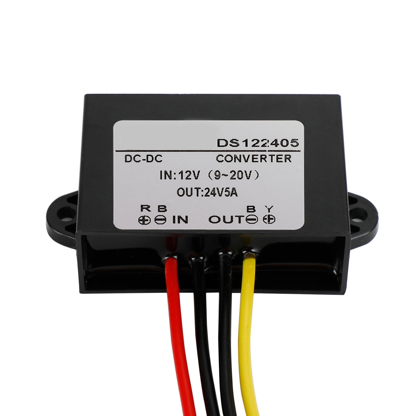 Waterproof DC-DC Boost Step-Up Converter 12V to 24V Car Power Supply Module, 5A