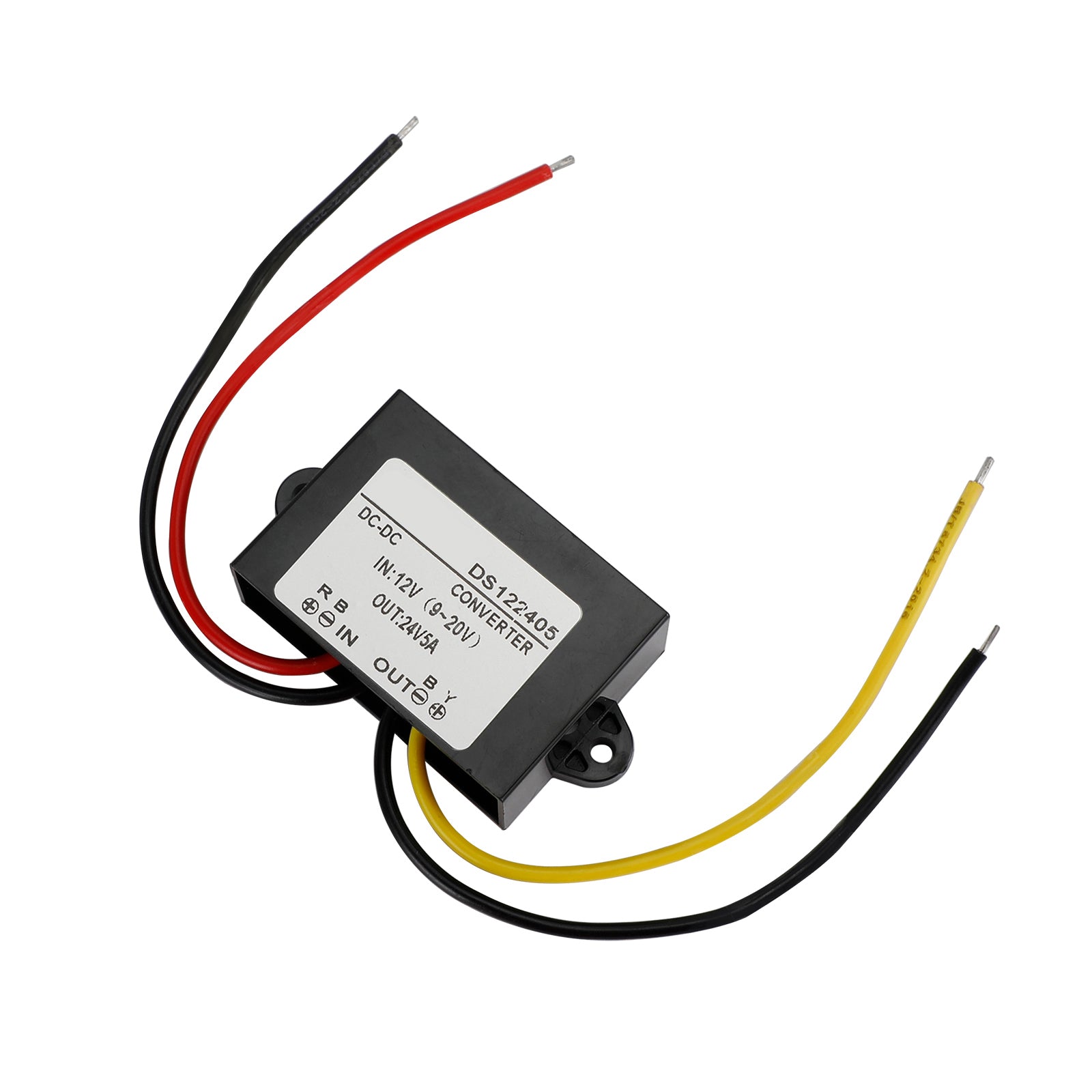 Waterproof DC-DC Boost Step-Up Converter 12V to 24V Car Power Supply Module, 5A