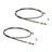 2Pcs Shifter Cable 2-11082 For Chuck Wagon Trail Wagon Land Master LM400 LM650