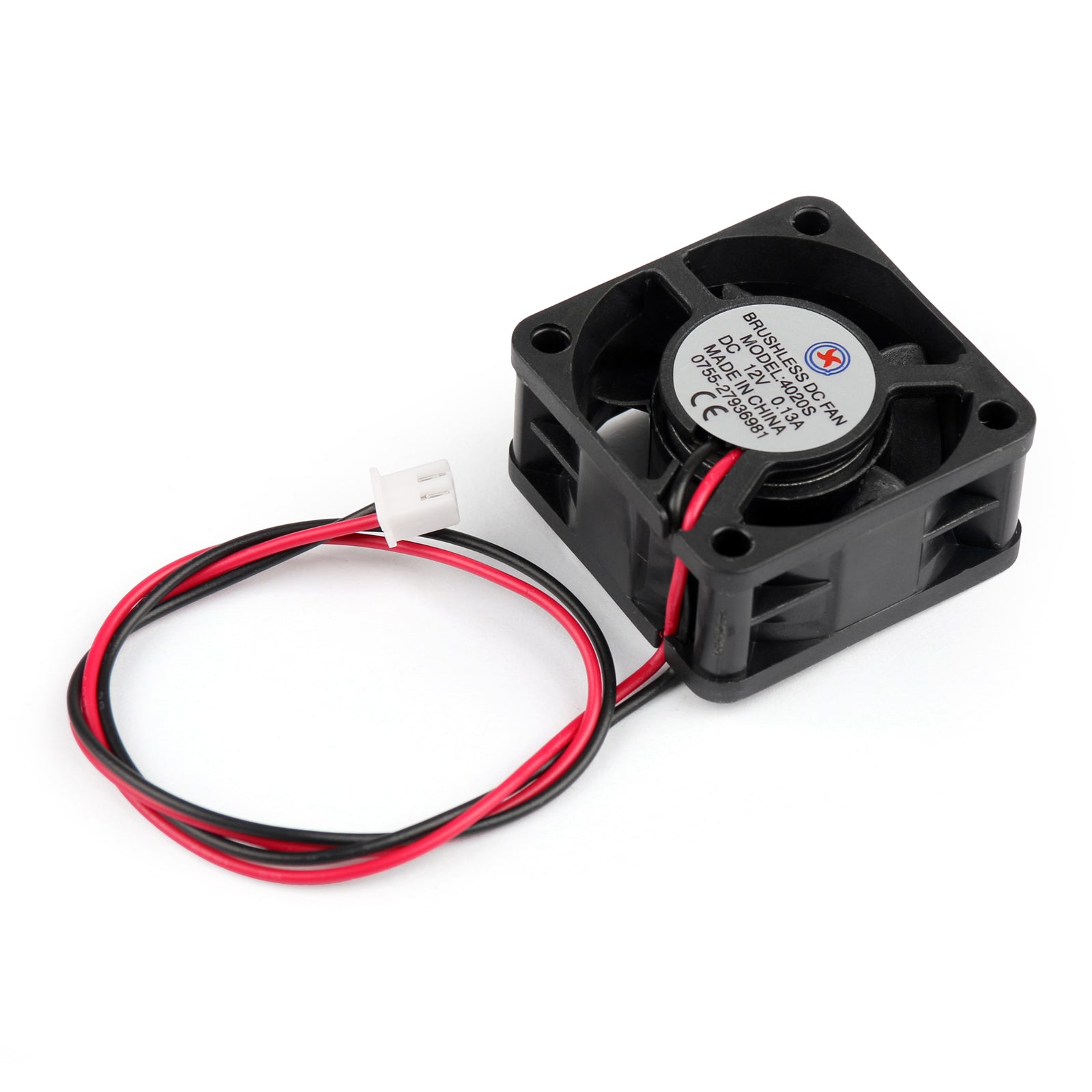 10PCS DC Brushless Cooling PC Computer Fan 12V 4020s 40x40x20mm 0.13A 2 Pin Wire