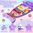 Friendship Bracelet Making Kit DIY Art Craft 6-12 Year Girl Birthday Gift Purple