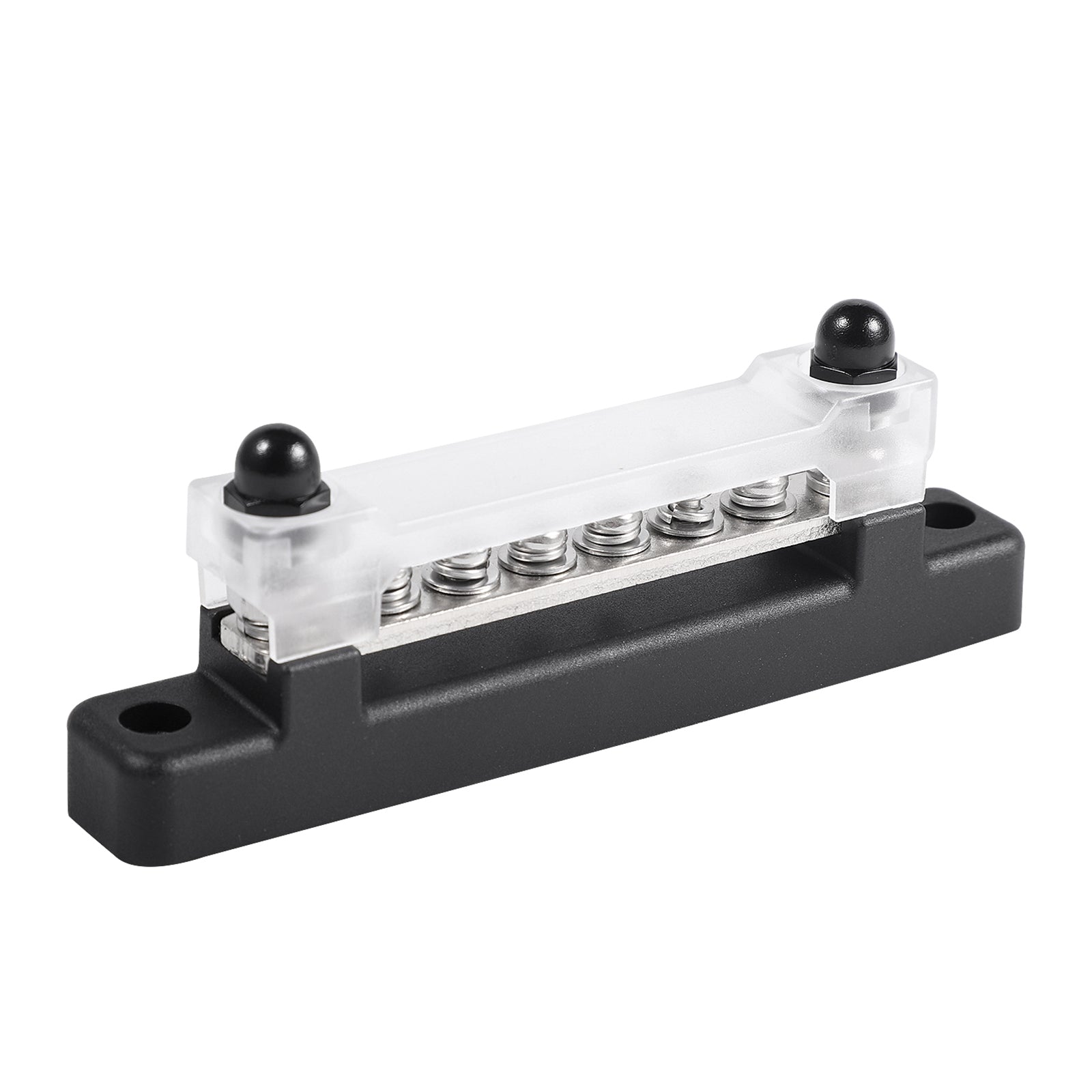 2PCS 6-Way 150A Power Distribution Block – 12 Terminal Bus Bar for Car, RV, Marine, Boat, Truck, 12V/24V/48V Systems