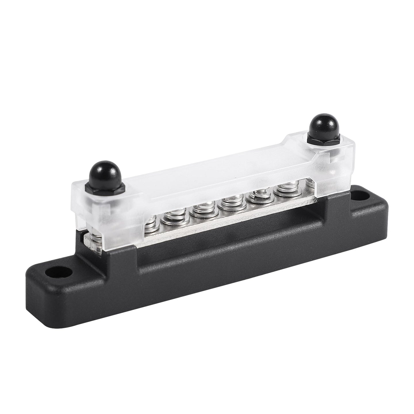 2PCS 6-Way 150A Power Distribution Block – 12 Terminal Bus Bar for Car, RV, Marine, Boat, Truck, 12V/24V/48V Systems
