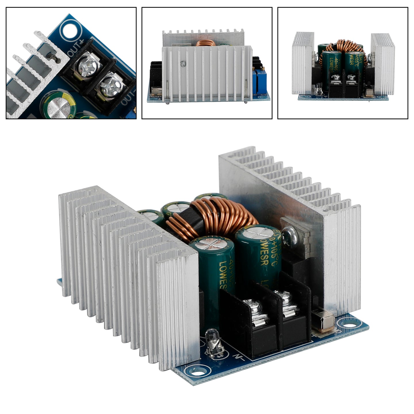 DC-DC Converter 20A 300W Step Down Buck-Boost Power Adjustable Charger Board