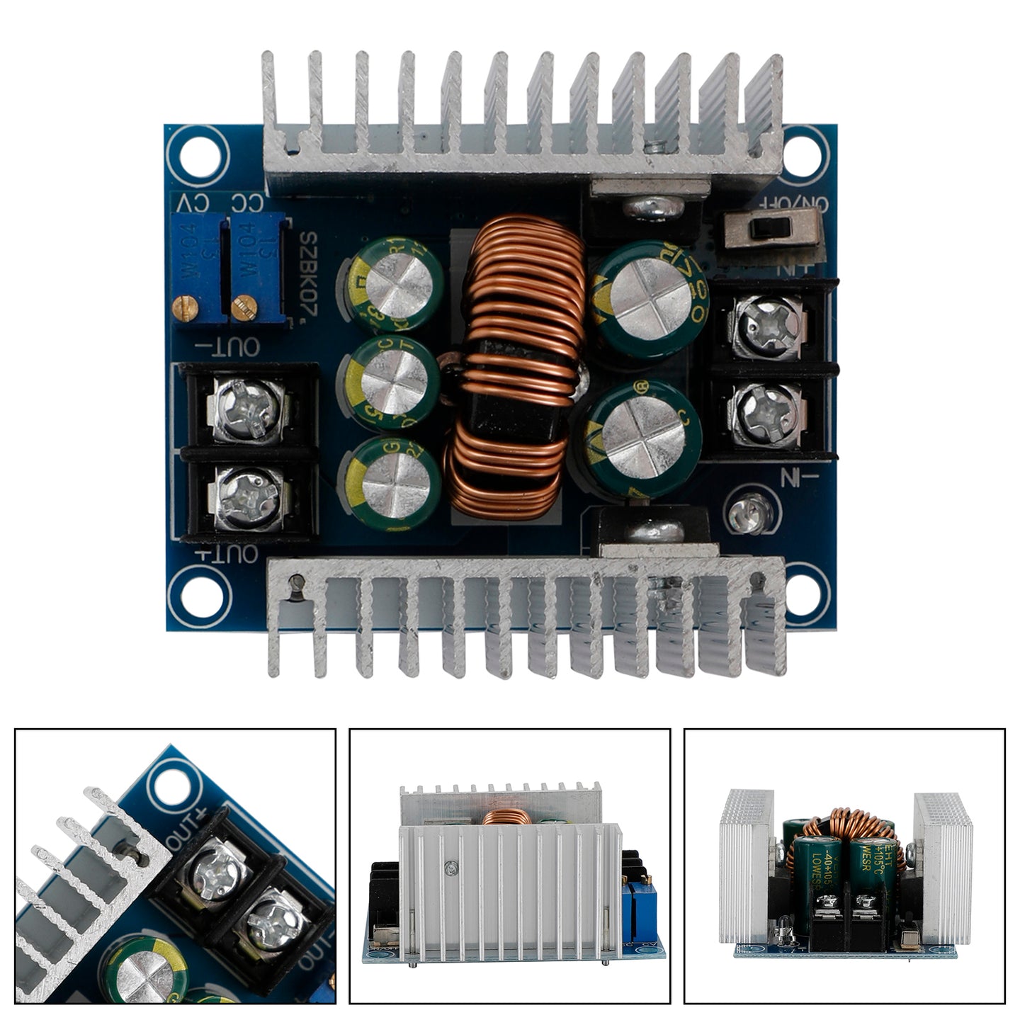 DC-DC Converter 20A 300W Step Down Buck-Boost Power Adjustable Charger Board