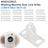 WH01X20823 GE Hotpoint Washer Door Lock Strike – Compatible Replacement Part AP6004903 PS11736830
