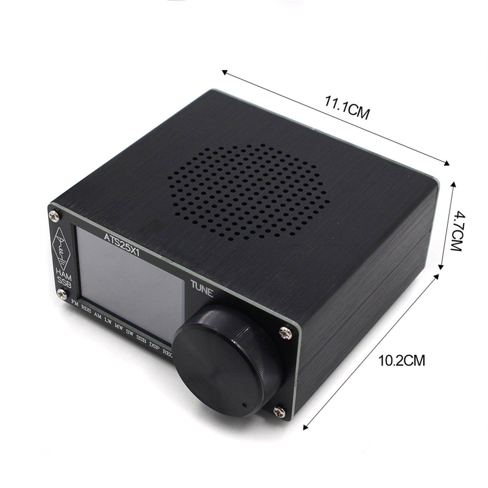 New ATS-25X1 Si4732 All Band DSP Radio Receiver FM LW MW SW w/ 2.4inch Touch Screen