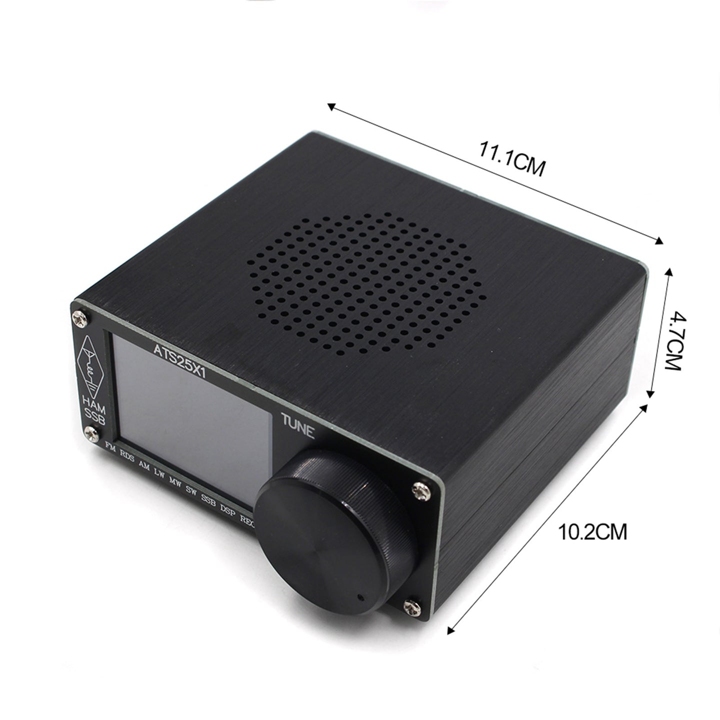 New ATS-25X1 Si4732 All Band DSP Radio Receiver FM LW MW SW w/ 2.4inch Touch Screen