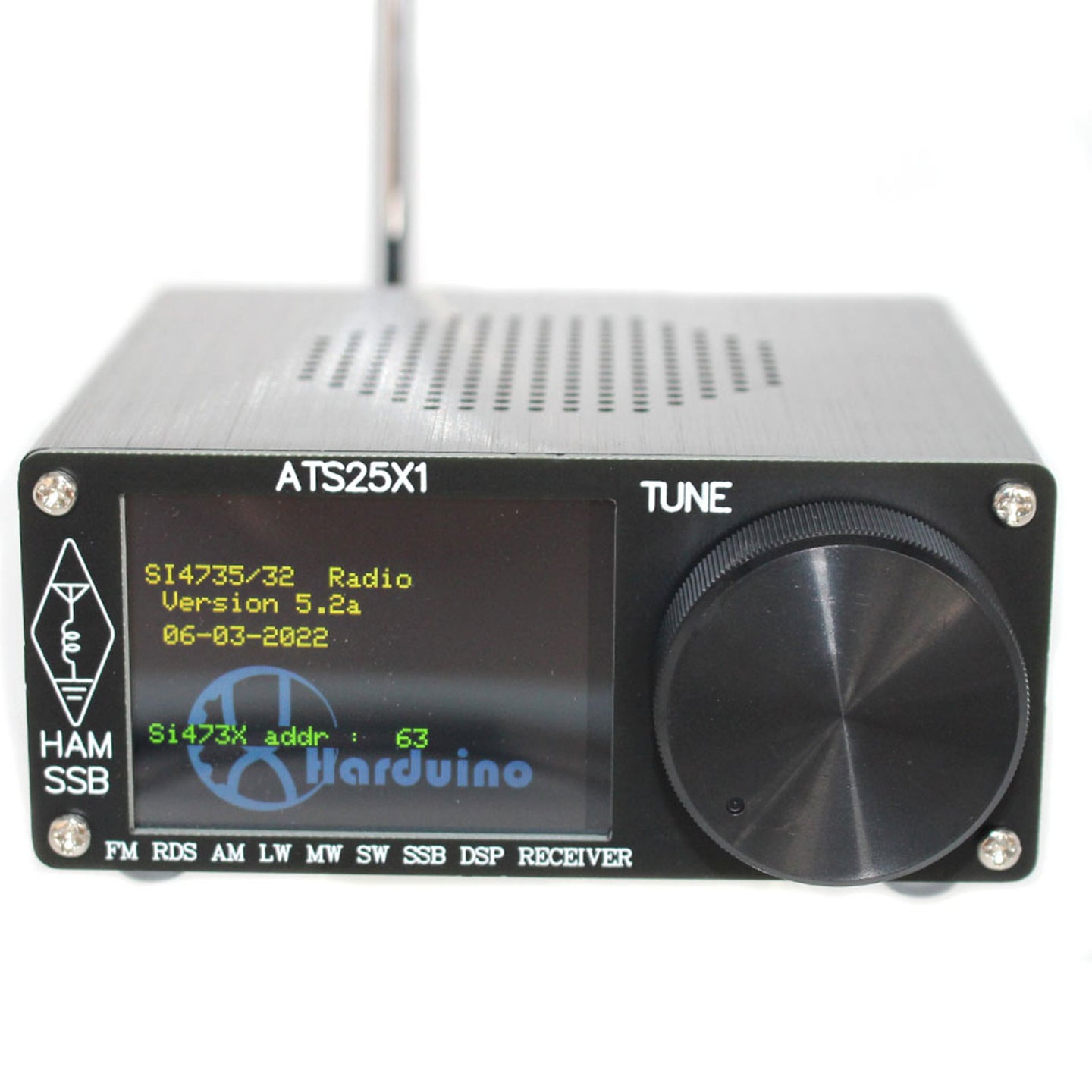 New ATS-25X1 Si4732 All Band DSP Radio Receiver FM LW MW SW w/ 2.4inch Touch Screen