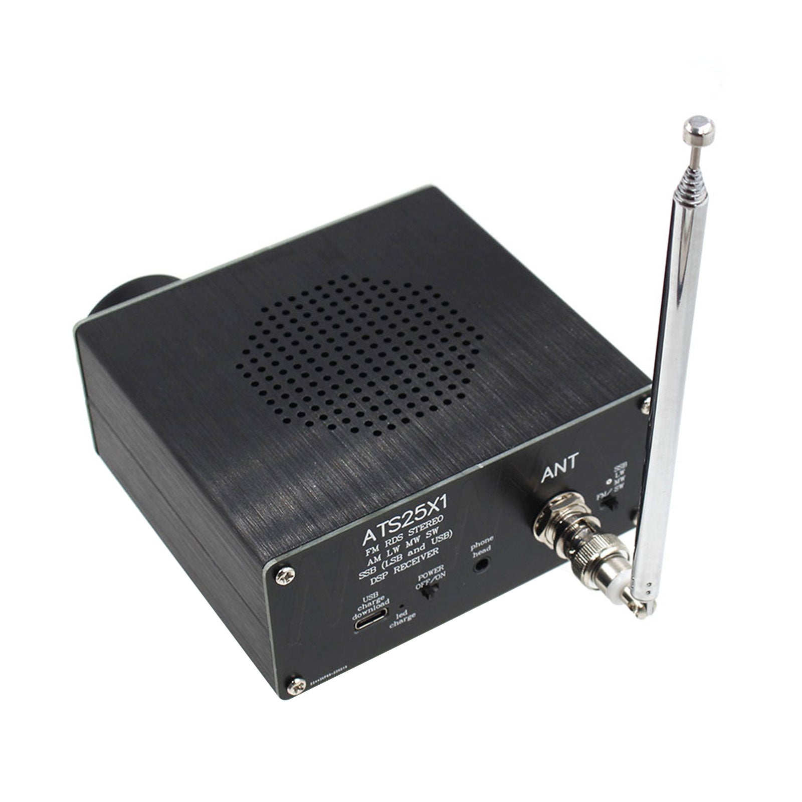 New ATS-25X1 Si4732 All Band DSP Radio Receiver FM LW MW SW w/ 2.4inch Touch Screen