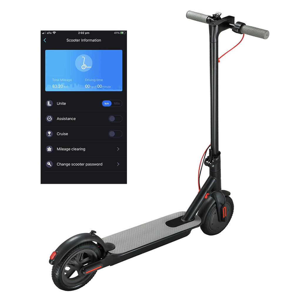8.5 inch Folding E-Scooter App 350W 35KM Range 30km/h Commute