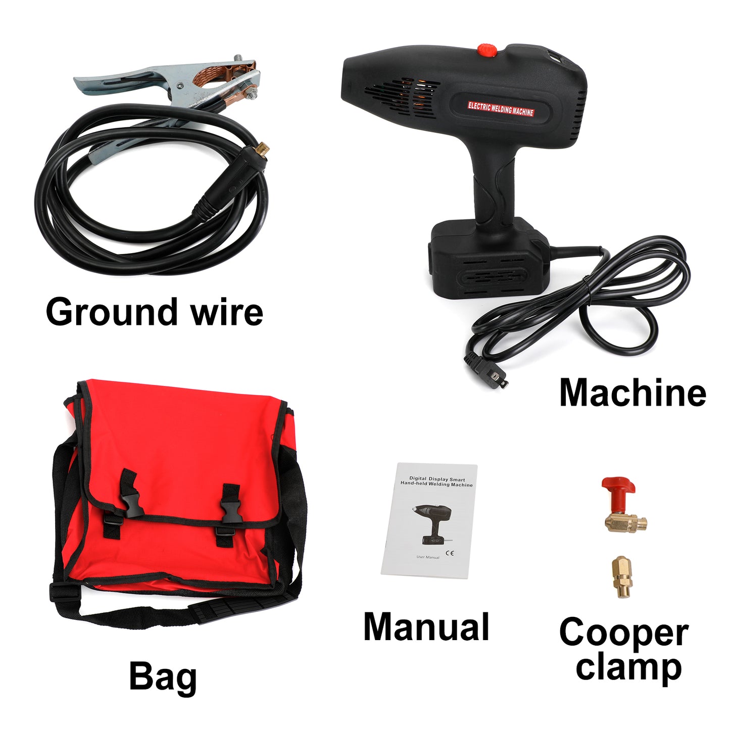 120A 110V Handheld Arc Stick Welder, 3100W Portable Welding Machine with Digital Display for Home Repair