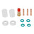 12Pcs Pyrex Glass Cup Tig Welding Torch Accessories Kit For Wp-17/18/26