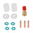 12Pcs Pyrex Glass Cup Tig Welding Torch Accessories Kit For Wp-17/18/26