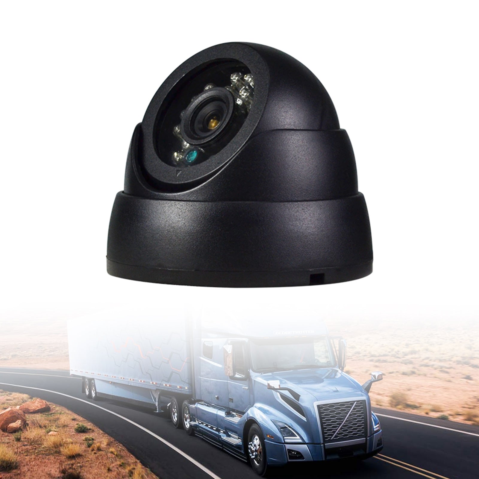 24 LED IR Night Vision Car Rear View Reverse Backup Camera For 12V 24V Bus Truck
