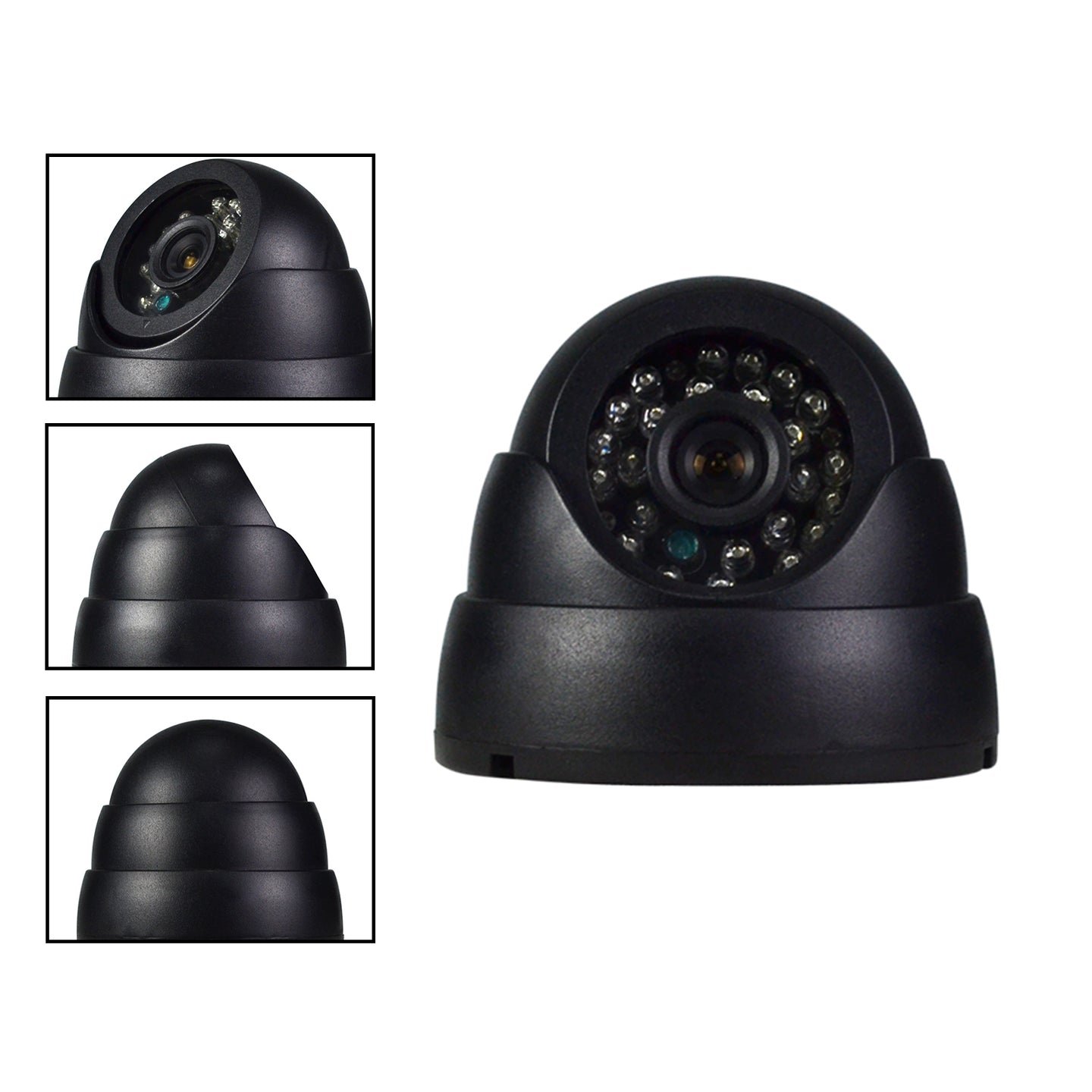 24 LED IR Night Vision Car Rear View Reverse Backup Camera For 12V 24V Bus Truck