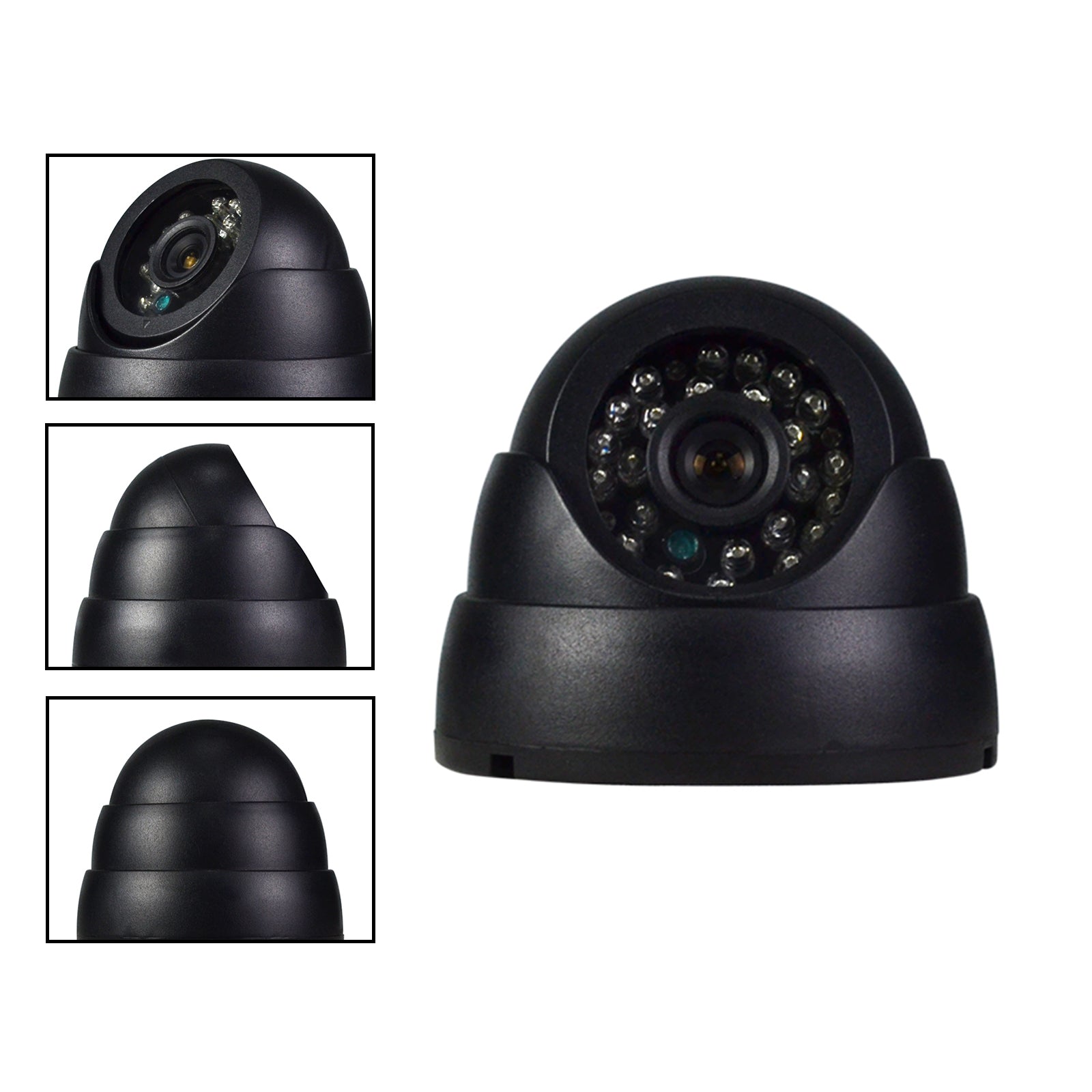 24 LED IR Night Vision Car Rear View Reverse Backup Camera For 12V 24V Bus Truck