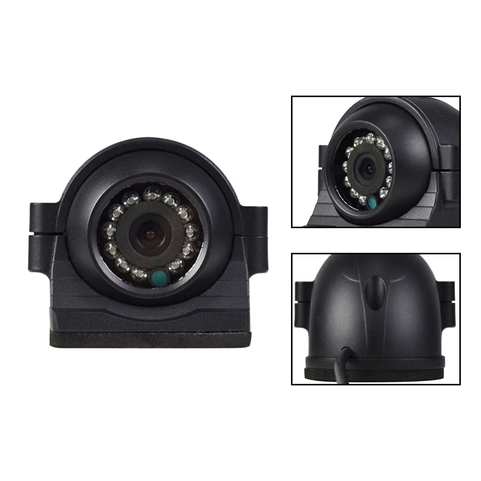 Waterproof 12 LED IR Night View Rear View Reverse Backup Camera For Bus Truck RV