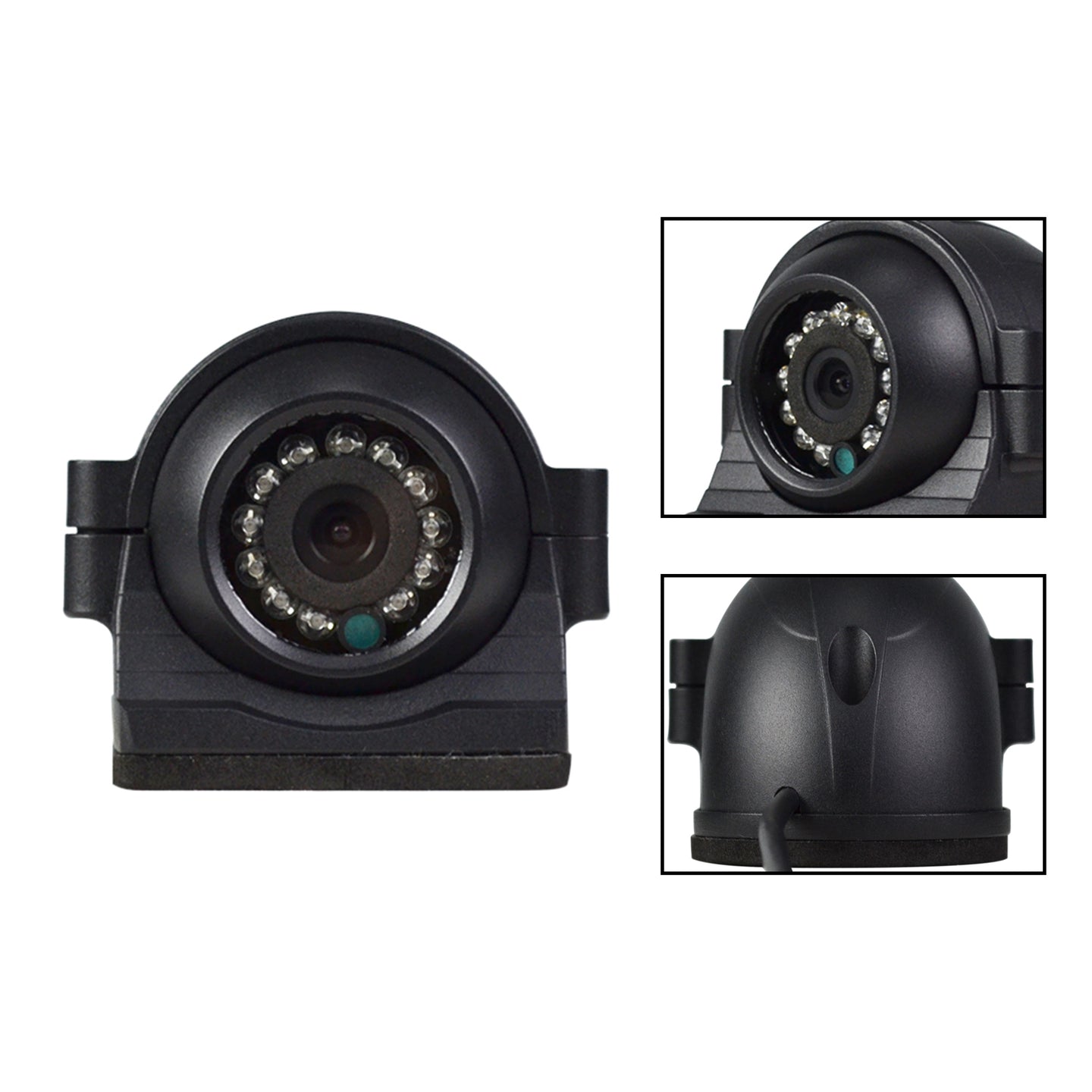 Waterproof 12 LED IR Night View Rear View Reverse Backup Camera For Bus Truck RV