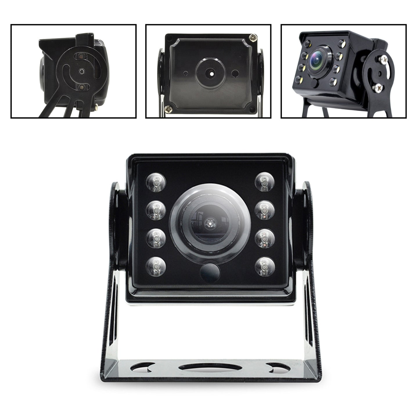 Waterproof 8 LED IR Night View Rear View Reverse Backup Camera For Bus Truck RV