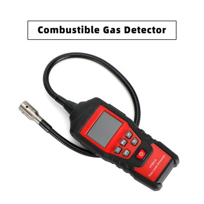 100% Brand New Portable Combustible Natural Gas Propane Leak Detector LCD Tester Visual Leakage