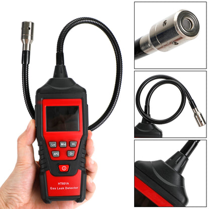 100% Brand New Portable Combustible Natural Gas Propane Leak Detector LCD Tester Visual Leakage