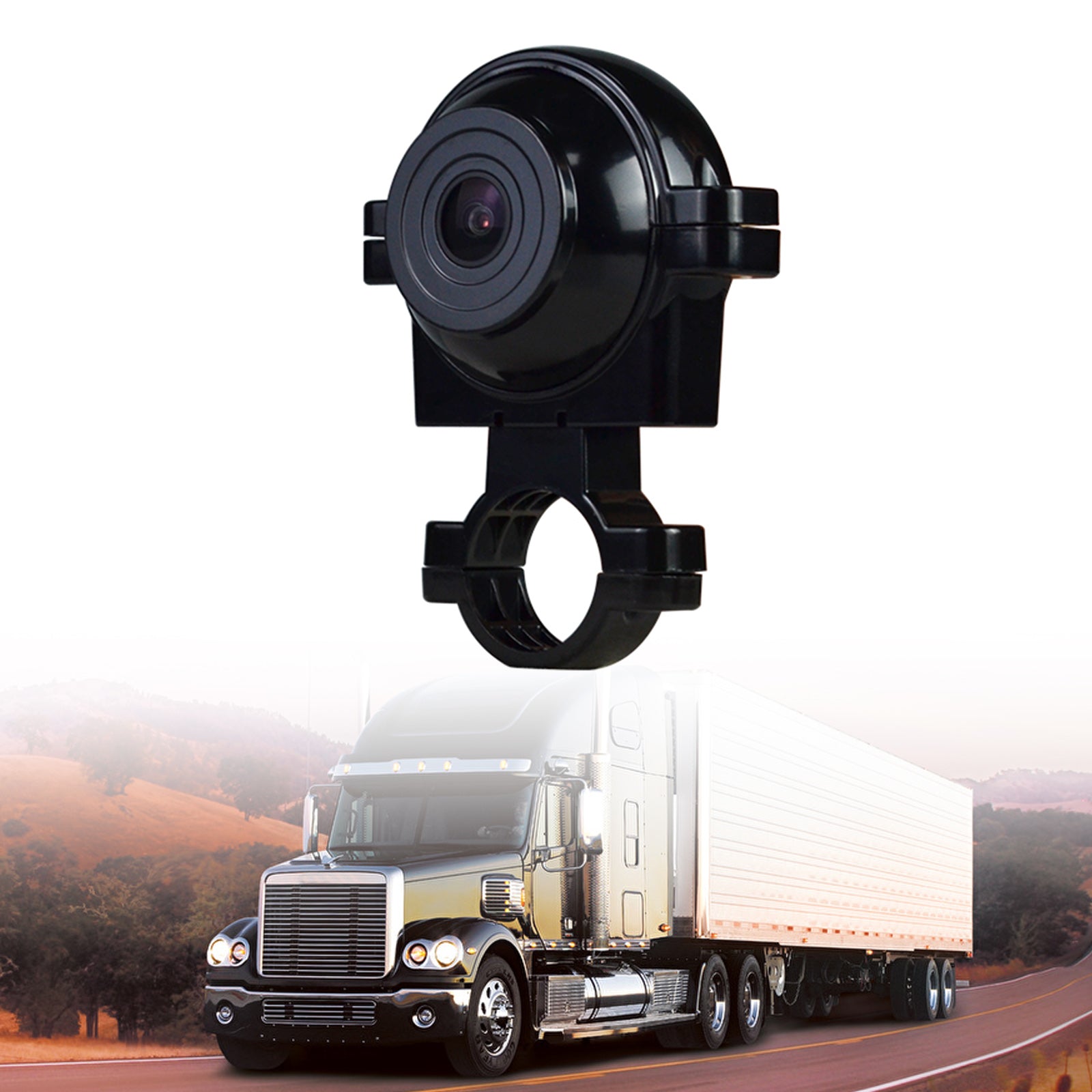 Waterproof Rear View Reverse Backup Camera Night View For 12V 24V Bus Truck RV