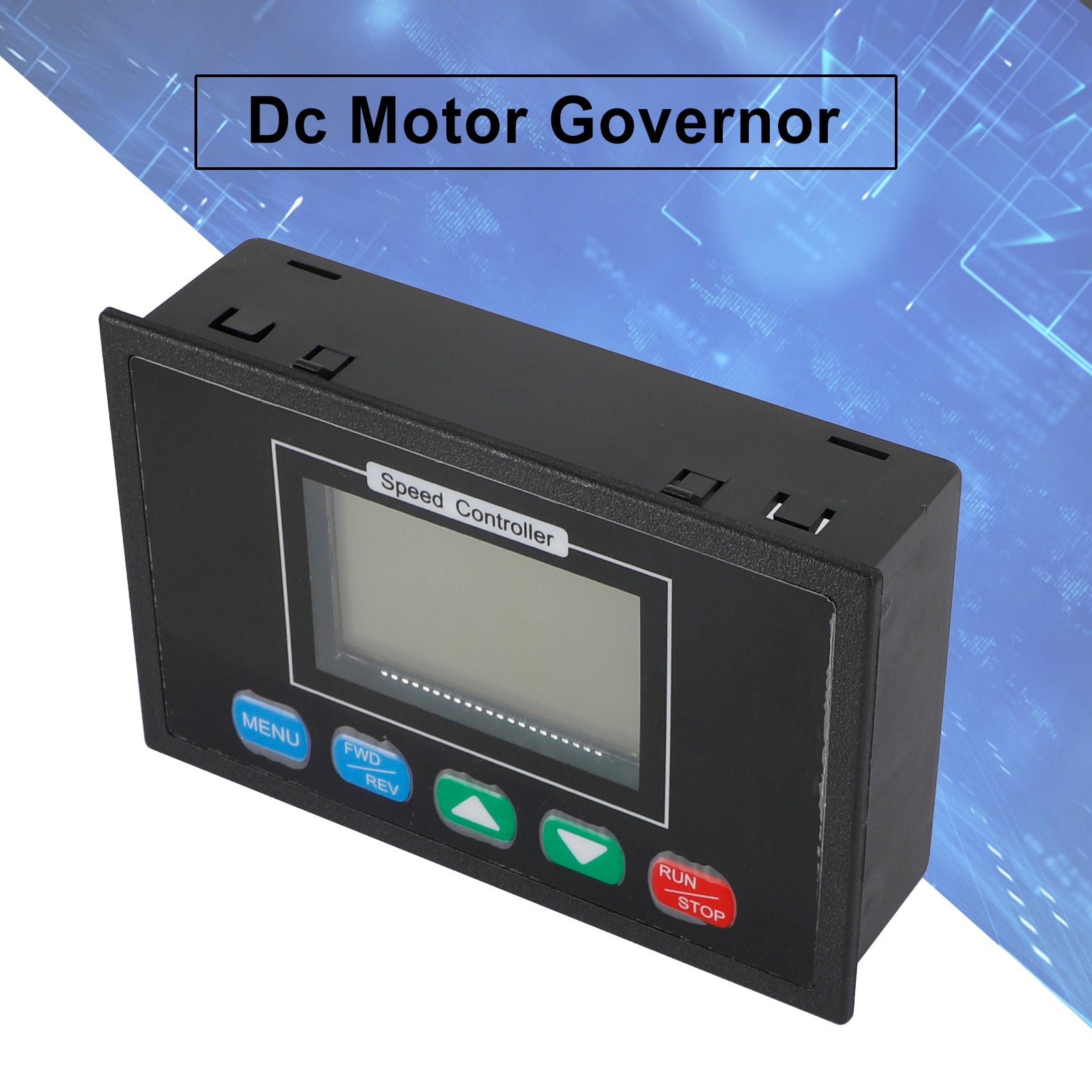 DC 10-55V Digital PWM DC Motor Speed Controller 0~100% 40A Time Reversible UE