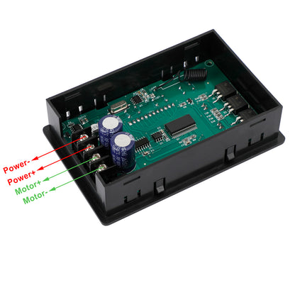 Digital LCD Smart PWM DC Motor Speed Controller Wireless Remote Control 30A UE