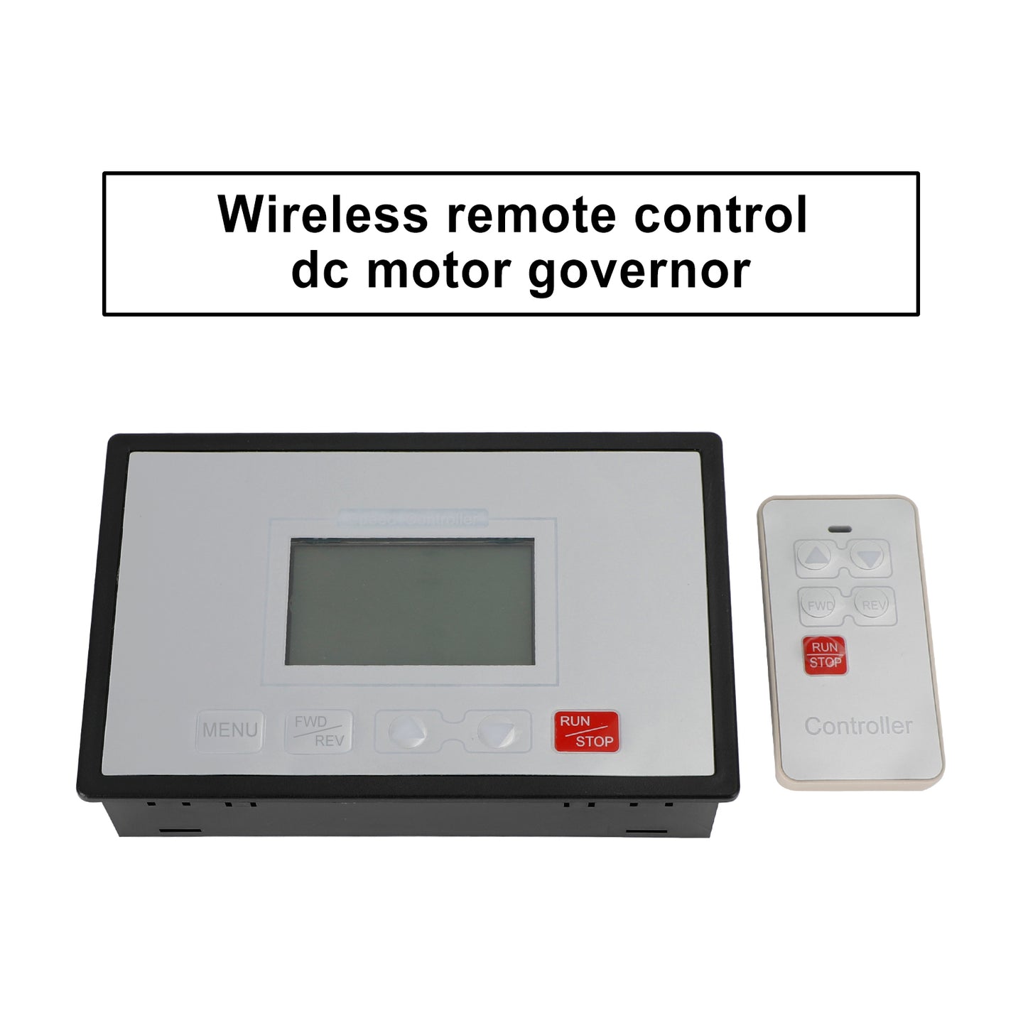 Speed Controller PWM DC Motor Timing Reversible Remote Control LCD Display 60A