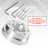 70MM Steering Wheel Adapter Plate For Logitech G29 G920 13/14inch Steering Wheel