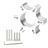 70mm Steering Wheel Adapter Plate For Thrustmaster T300RS 13/14in Steering Wheel