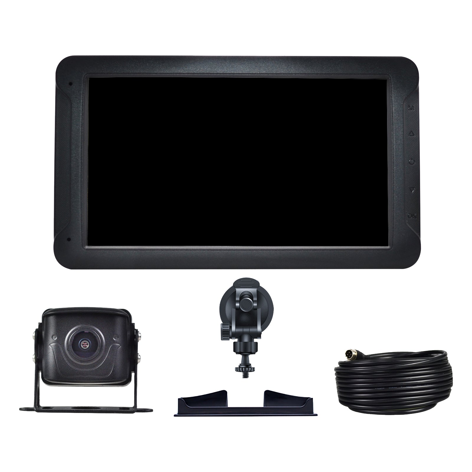7inch Monitor DVR Driving Video Recorder with Car Charger for RV Truck Bus + Camera