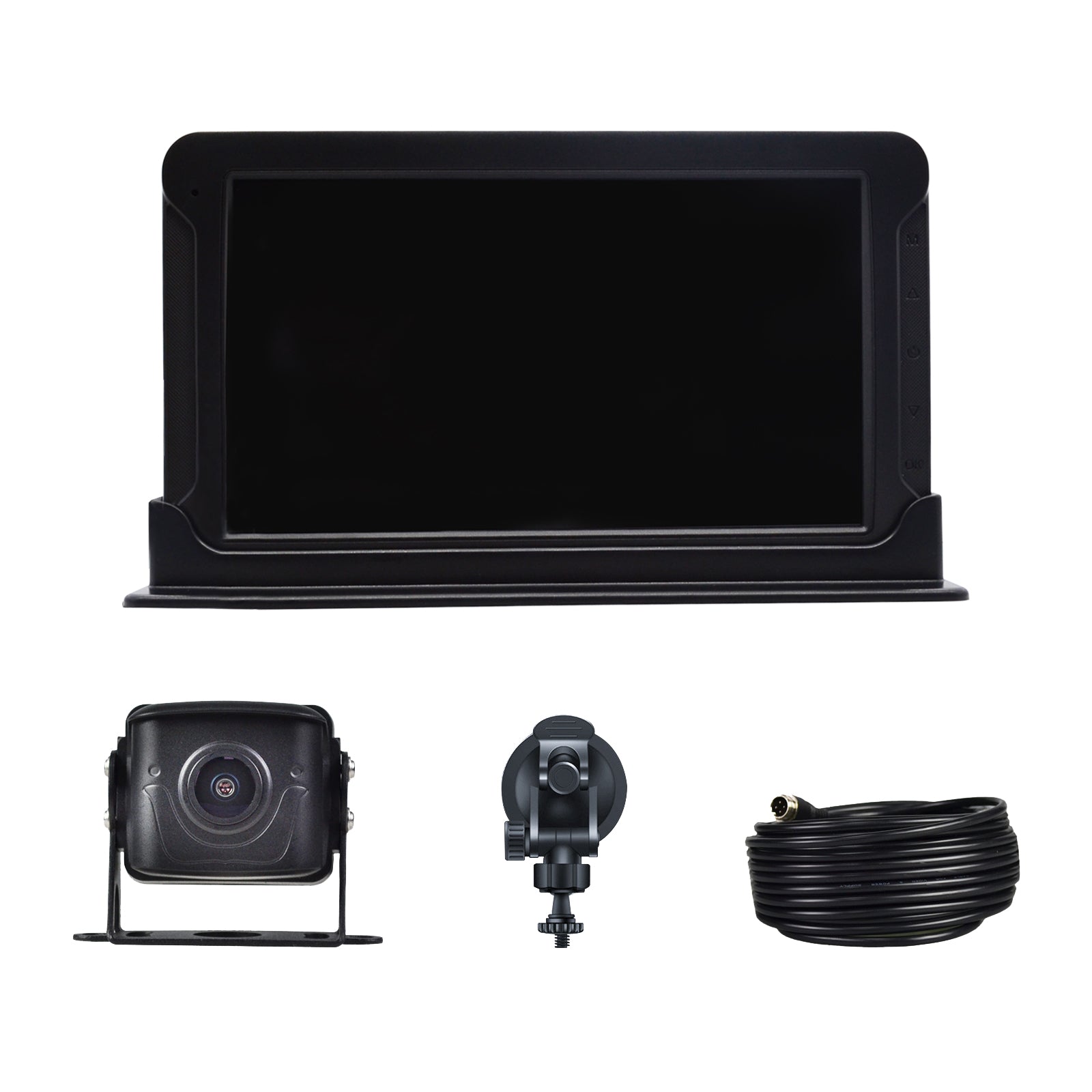 7inch Monitor DVR Driving Video Recorder with Car Charger for RV Truck Bus + Camera