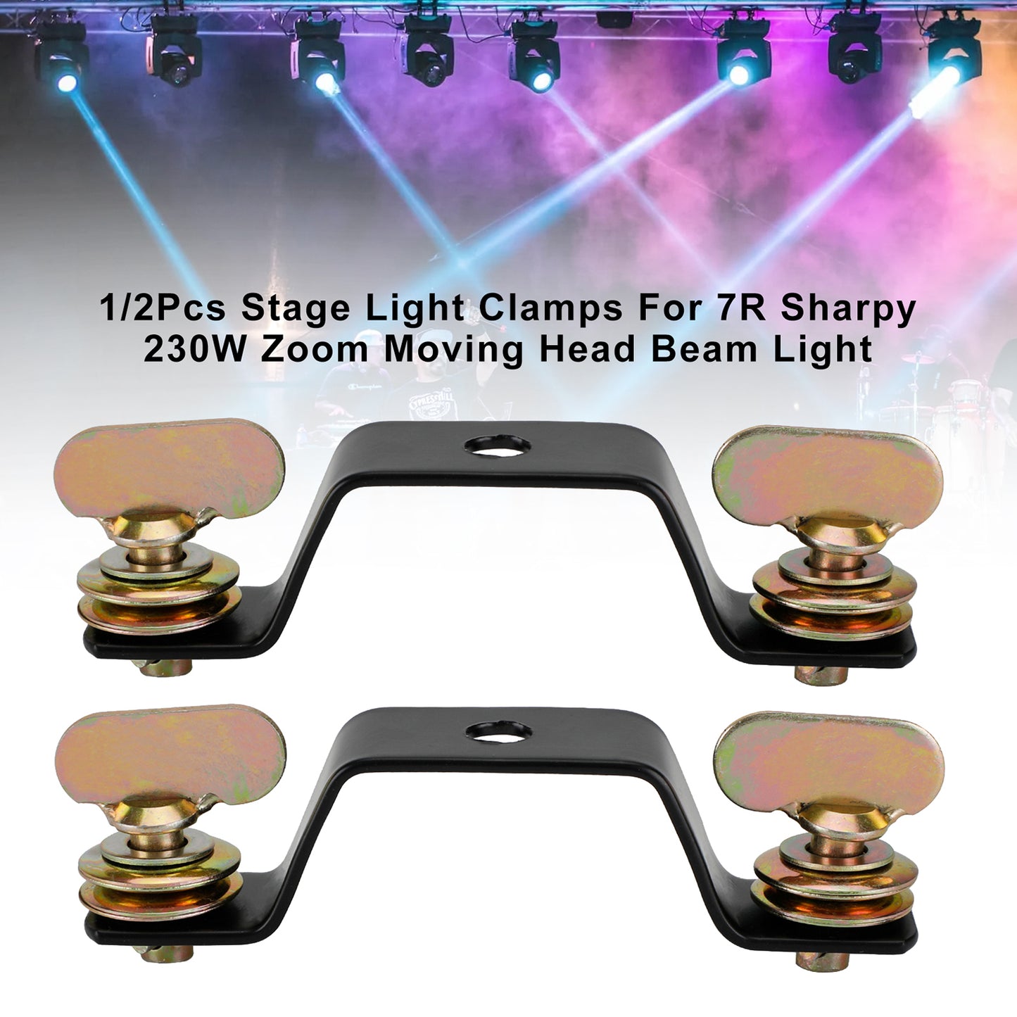 1/2Pcs Stage Light Clamps For 7R Sharpy 230W Zoom Moving Head Beam Light