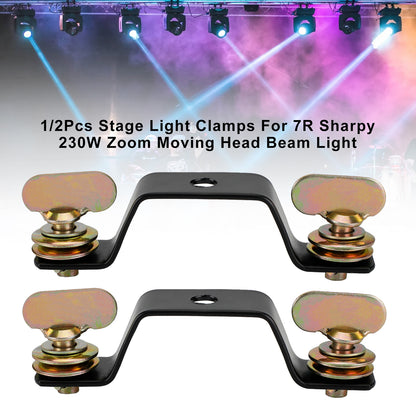 1/2Pcs Stage Light Clamps For 7R Sharpy 230W Zoom Moving Head Beam Light