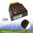 Solar Charge Controller PWM 10A 12V Solar Panel Battery Control Adapter Black