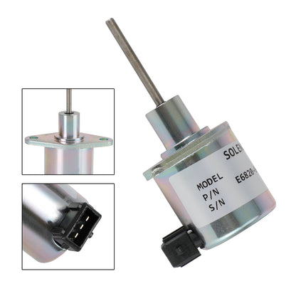 E6820-6001 12V Fuel Shut Off Solenoid for KIOTI CK, DK & RX Series Tractors