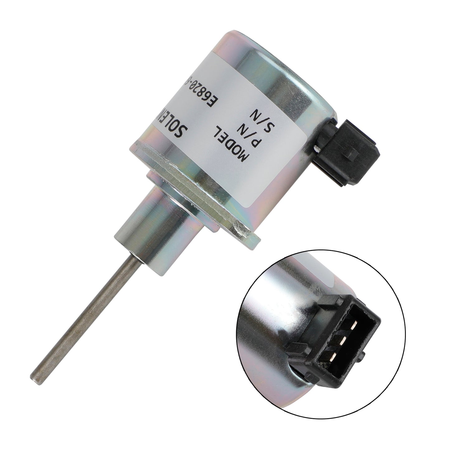 E6820-6001 12V Fuel Shut Off Solenoid for KIOTI CK, DK & RX Series Tractors