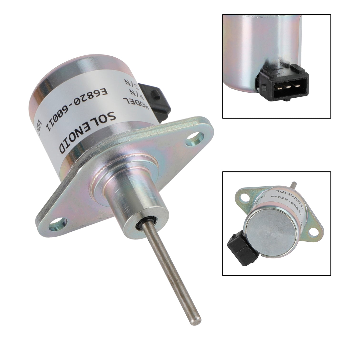 E6820-6001 12V Fuel Shut Off Solenoid for KIOTI CK, DK & RX Series Tractors