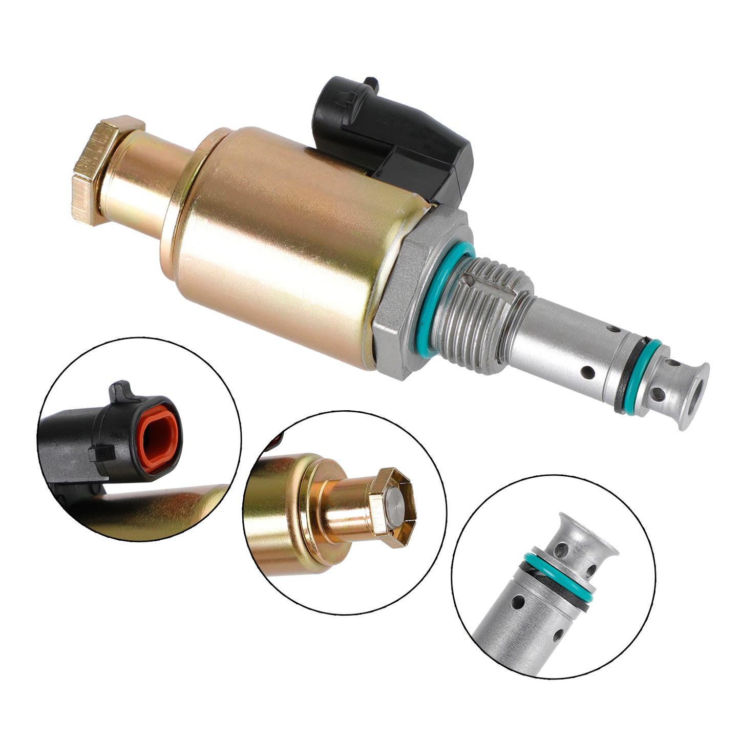 122-5053 Oil Pump Solenoid Valve For Caterpillar 325C 322C Perkins Engine