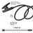 Charger USB Charging Data Cable for Garmin Watch Approach G10/S20/Vivomove HR