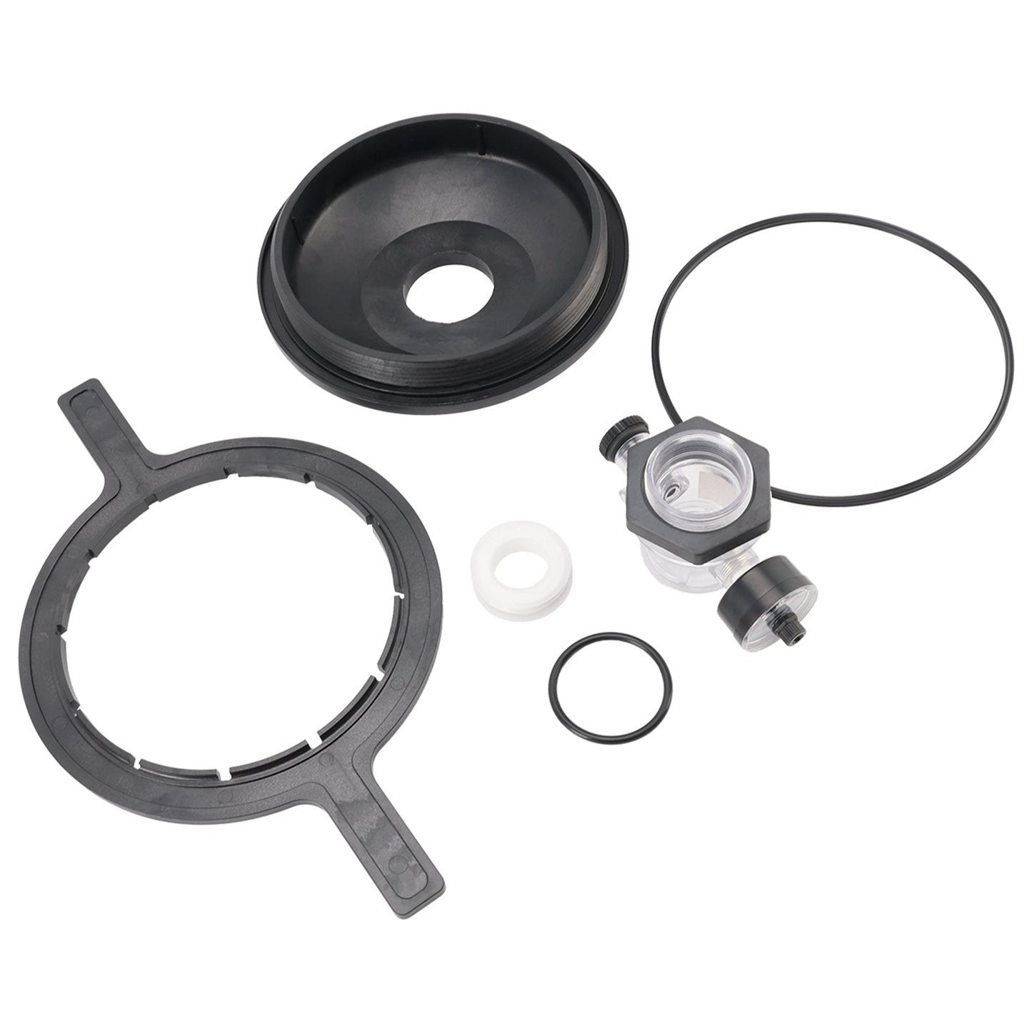 154856 8-1/2inch Black Buttress Thread Closure Kit for Triton Pool & Spa Filter
